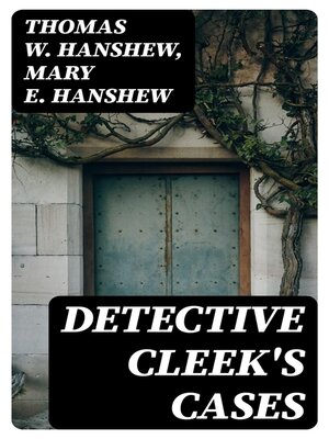cover image of Detective Cleek's Cases
